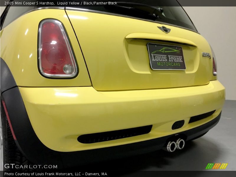 Liquid Yellow / Black/Panther Black 2005 Mini Cooper S Hardtop