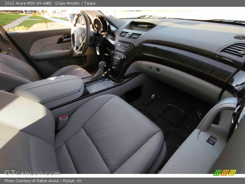 Grigio Metallic / Taupe 2012 Acura MDX SH-AWD