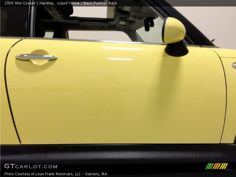 Liquid Yellow / Black/Panther Black 2005 Mini Cooper S Hardtop