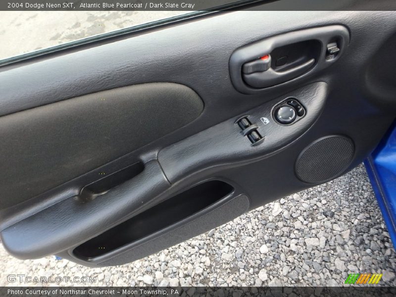 Atlantic Blue Pearlcoat / Dark Slate Gray 2004 Dodge Neon SXT
