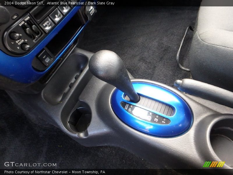 Atlantic Blue Pearlcoat / Dark Slate Gray 2004 Dodge Neon SXT