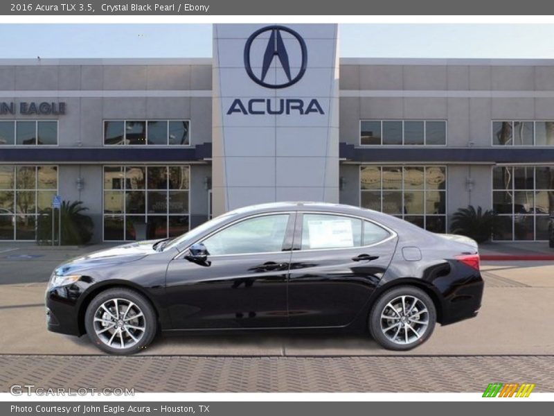 Crystal Black Pearl / Ebony 2016 Acura TLX 3.5