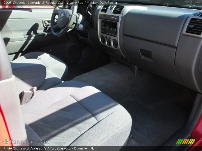 Victory Red / Medium Dark Pewter 2005 Chevrolet Colorado LS Regular Cab