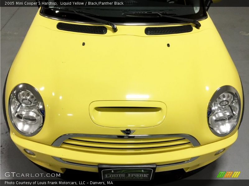 Liquid Yellow / Black/Panther Black 2005 Mini Cooper S Hardtop