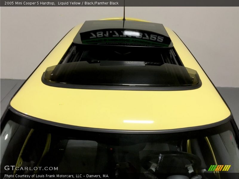Liquid Yellow / Black/Panther Black 2005 Mini Cooper S Hardtop