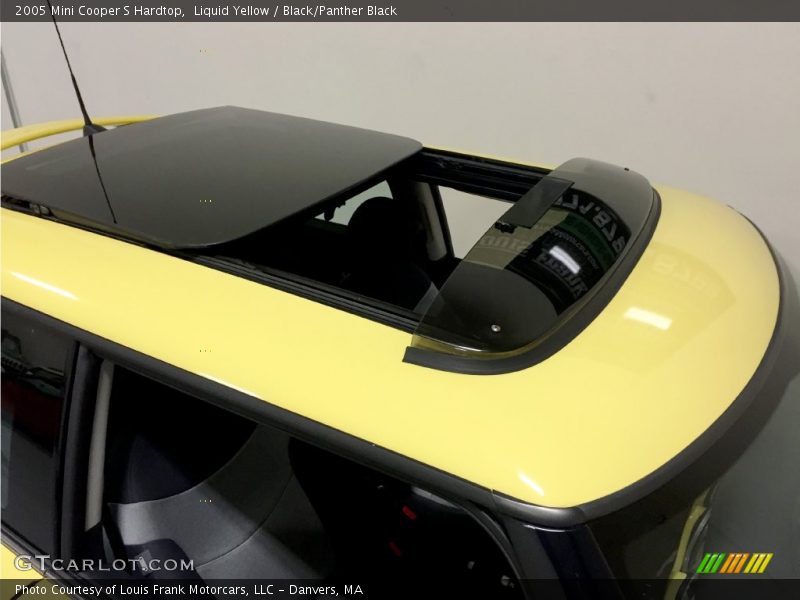 Liquid Yellow / Black/Panther Black 2005 Mini Cooper S Hardtop