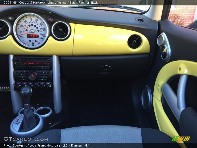 Liquid Yellow / Black/Panther Black 2005 Mini Cooper S Hardtop