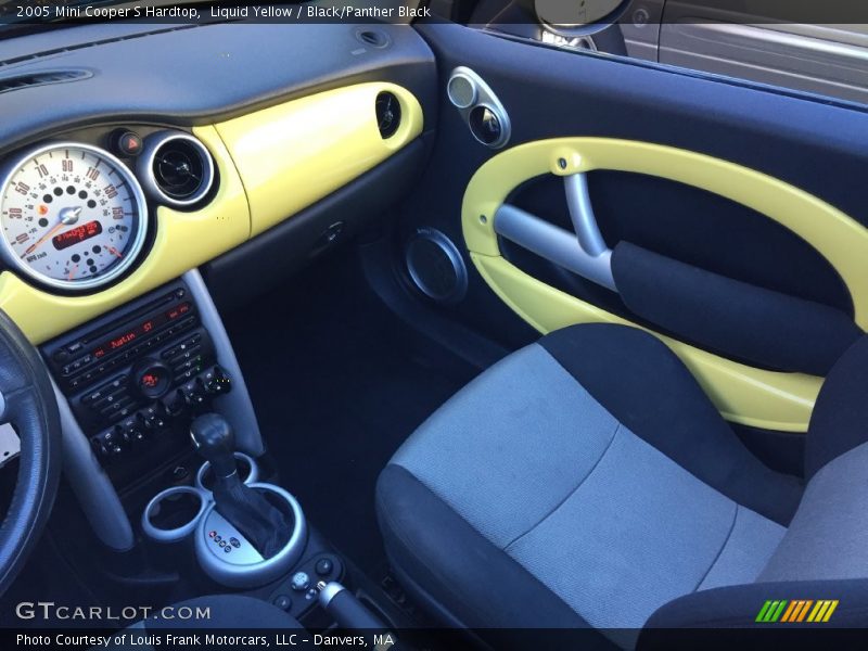 Liquid Yellow / Black/Panther Black 2005 Mini Cooper S Hardtop