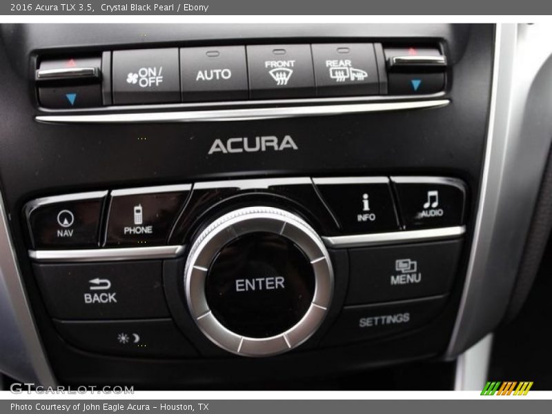 Crystal Black Pearl / Ebony 2016 Acura TLX 3.5
