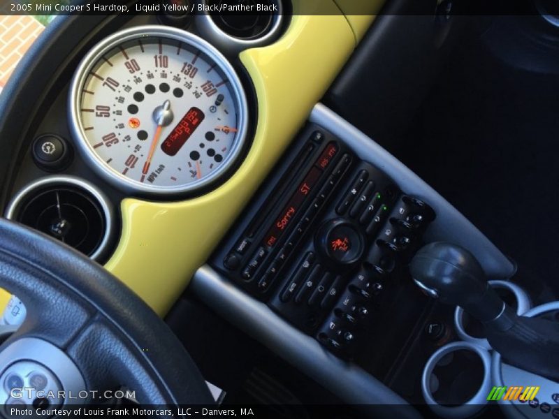 Liquid Yellow / Black/Panther Black 2005 Mini Cooper S Hardtop