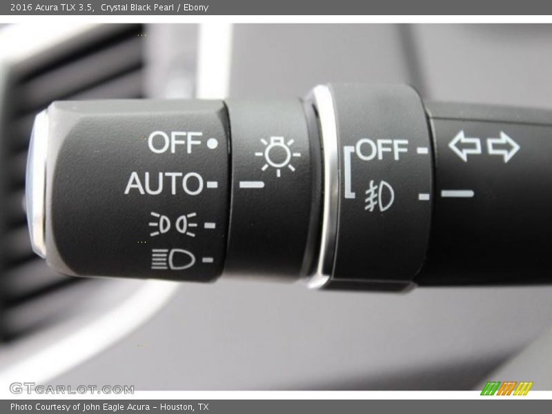Crystal Black Pearl / Ebony 2016 Acura TLX 3.5