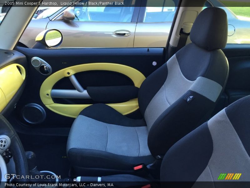 Liquid Yellow / Black/Panther Black 2005 Mini Cooper S Hardtop