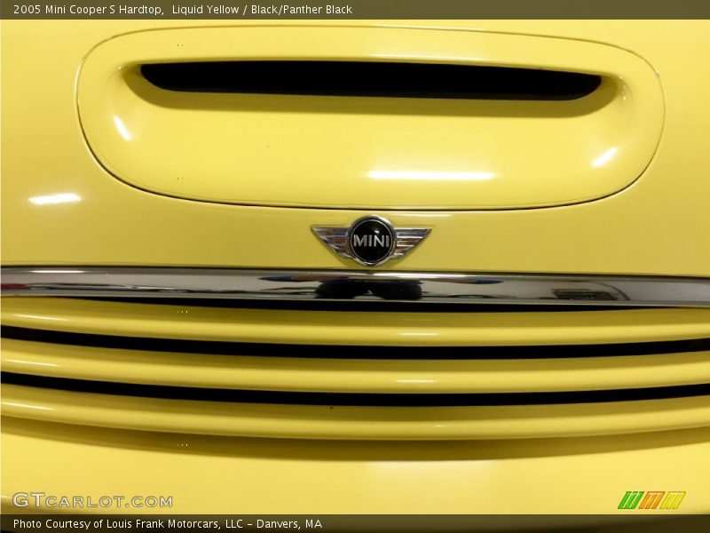 Liquid Yellow / Black/Panther Black 2005 Mini Cooper S Hardtop