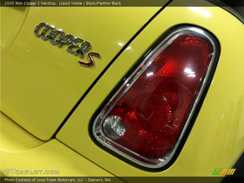Liquid Yellow / Black/Panther Black 2005 Mini Cooper S Hardtop