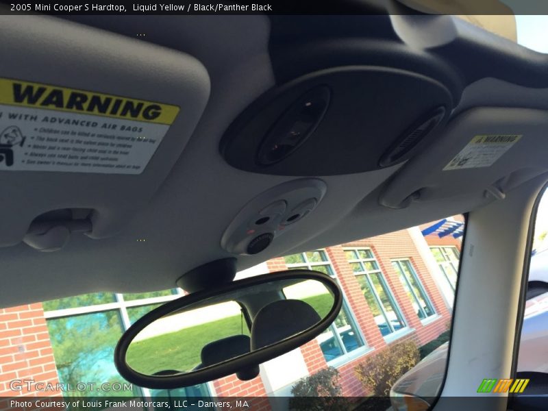 Liquid Yellow / Black/Panther Black 2005 Mini Cooper S Hardtop