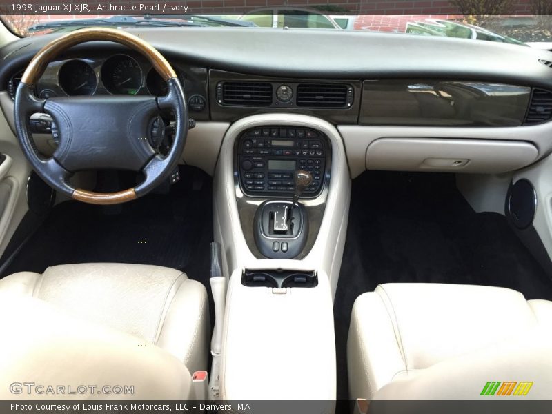 Anthracite Pearl / Ivory 1998 Jaguar XJ XJR