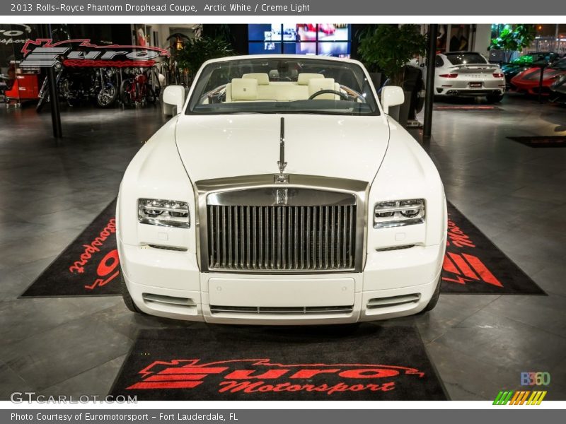 Arctic White / Creme Light 2013 Rolls-Royce Phantom Drophead Coupe