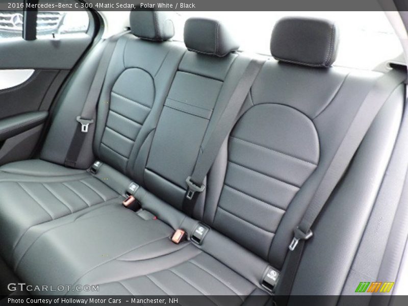 Polar White / Black 2016 Mercedes-Benz C 300 4Matic Sedan