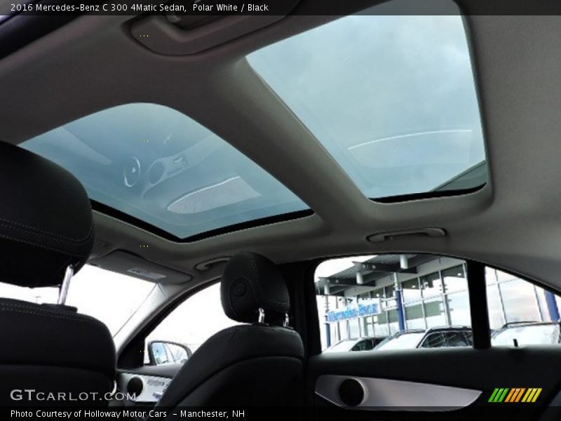 Polar White / Black 2016 Mercedes-Benz C 300 4Matic Sedan
