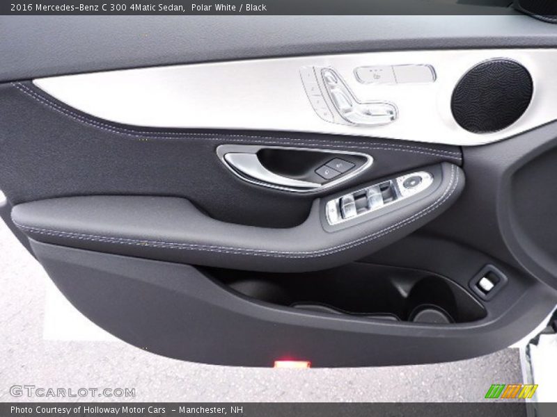 Polar White / Black 2016 Mercedes-Benz C 300 4Matic Sedan