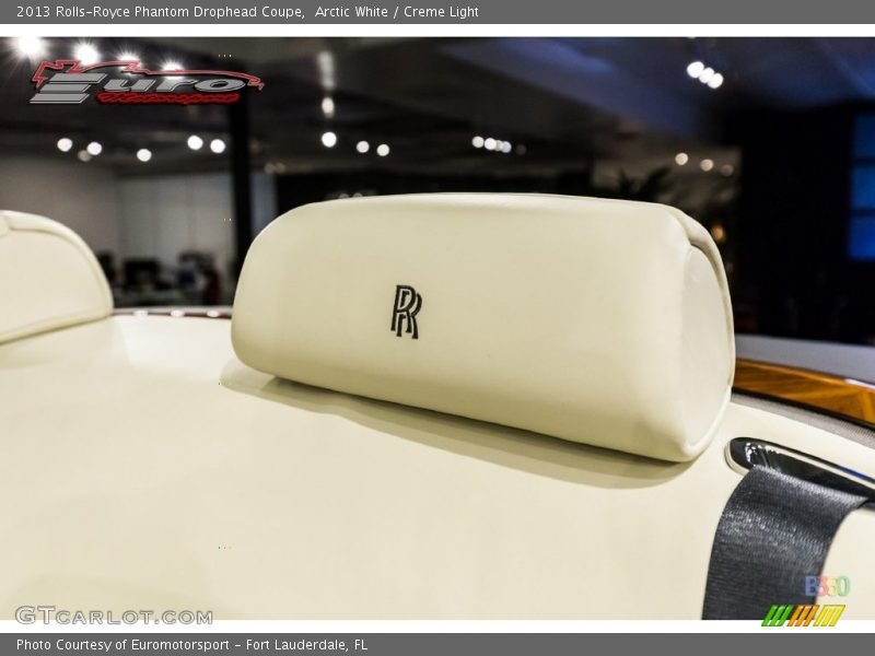 Arctic White / Creme Light 2013 Rolls-Royce Phantom Drophead Coupe