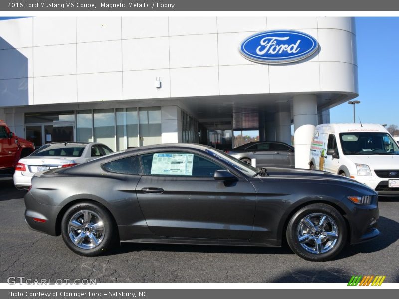 Magnetic Metallic / Ebony 2016 Ford Mustang V6 Coupe