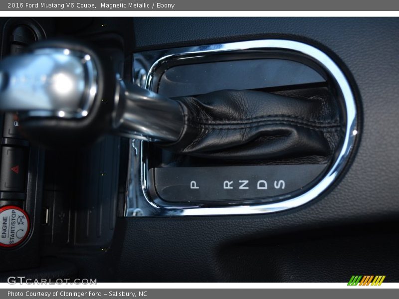Magnetic Metallic / Ebony 2016 Ford Mustang V6 Coupe