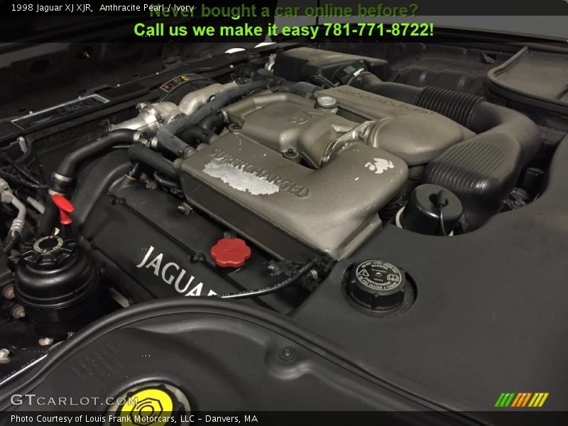 Anthracite Pearl / Ivory 1998 Jaguar XJ XJR