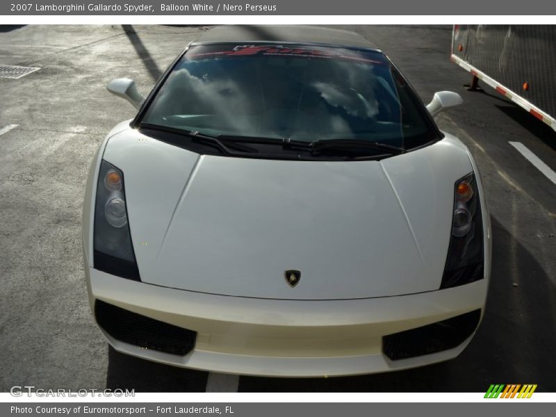 Balloon White / Nero Perseus 2007 Lamborghini Gallardo Spyder