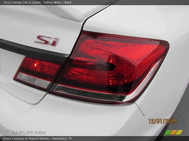 Taffeta White / Black 2013 Honda Civic Si Sedan