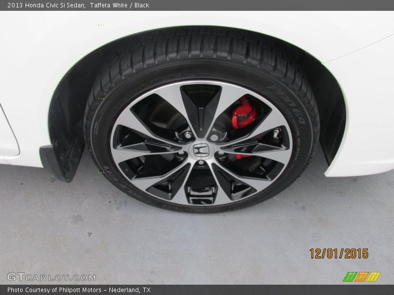 Taffeta White / Black 2013 Honda Civic Si Sedan