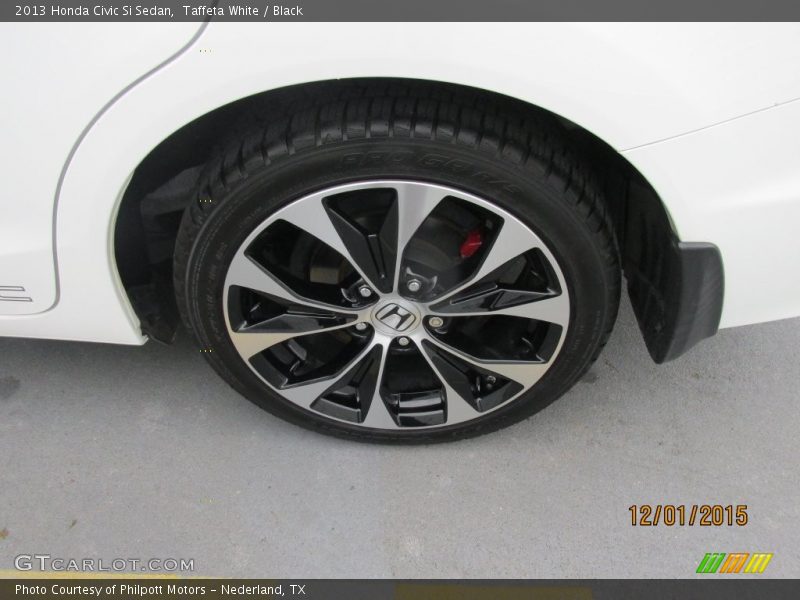 Taffeta White / Black 2013 Honda Civic Si Sedan