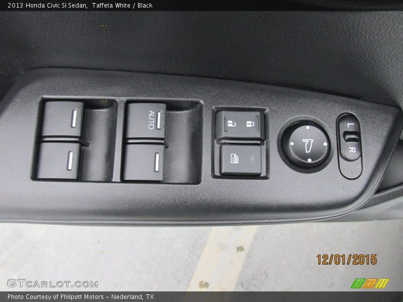 Taffeta White / Black 2013 Honda Civic Si Sedan