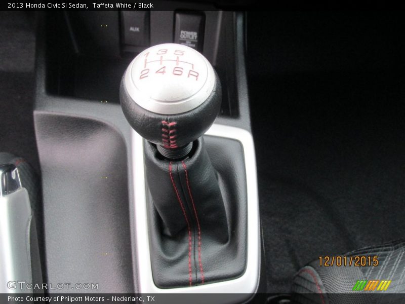 Taffeta White / Black 2013 Honda Civic Si Sedan