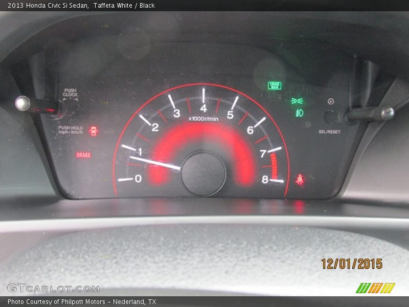 Taffeta White / Black 2013 Honda Civic Si Sedan