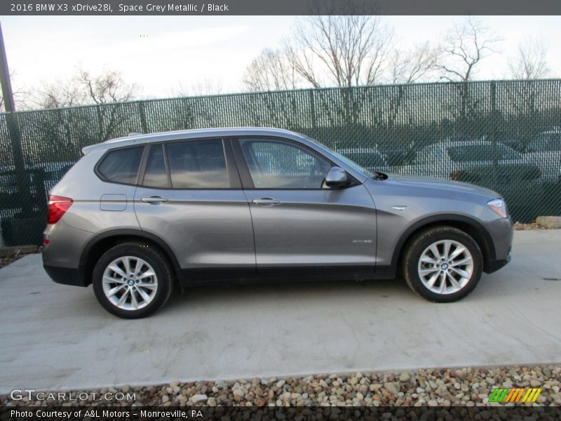 Space Grey Metallic / Black 2016 BMW X3 xDrive28i