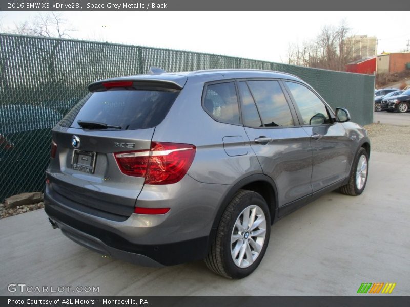 Space Grey Metallic / Black 2016 BMW X3 xDrive28i