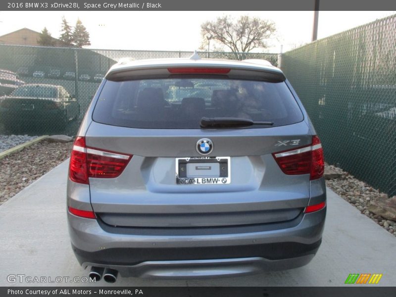 Space Grey Metallic / Black 2016 BMW X3 xDrive28i