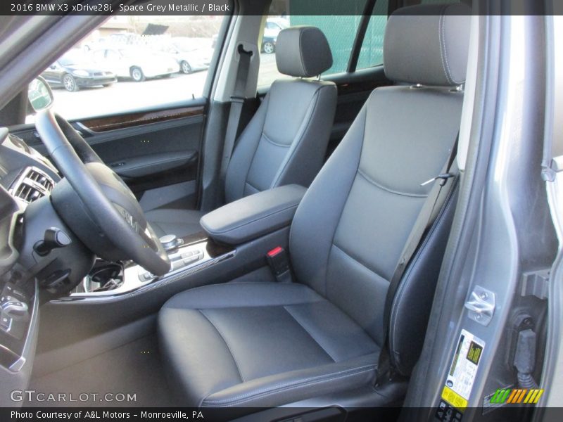 Space Grey Metallic / Black 2016 BMW X3 xDrive28i