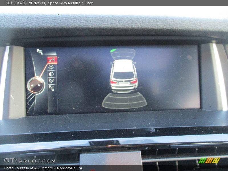 Space Grey Metallic / Black 2016 BMW X3 xDrive28i