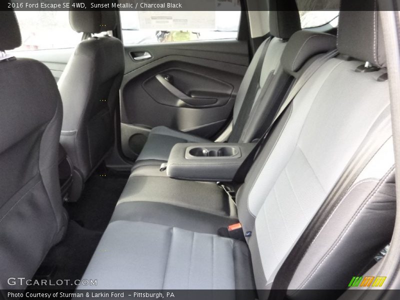 Sunset Metallic / Charcoal Black 2016 Ford Escape SE 4WD