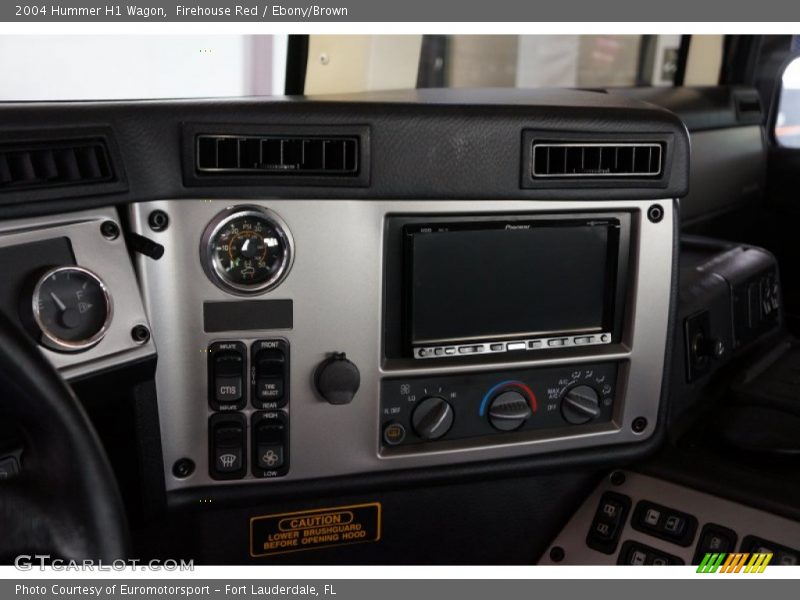 Dashboard of 2004 H1 Wagon