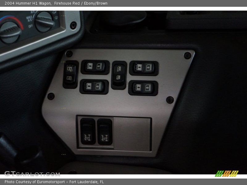 Controls of 2004 H1 Wagon