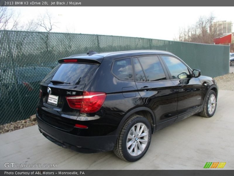 Jet Black / Mojave 2013 BMW X3 xDrive 28i