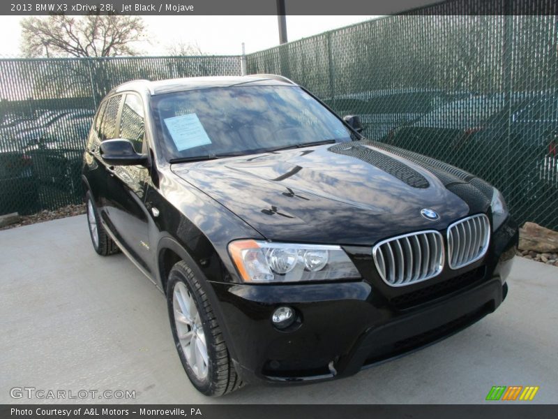 Jet Black / Mojave 2013 BMW X3 xDrive 28i