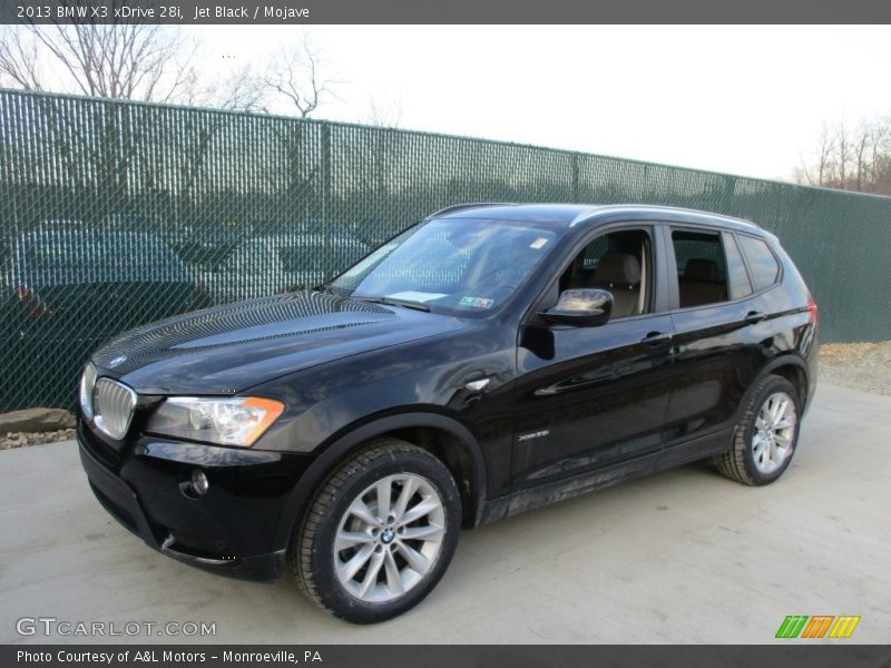 Jet Black / Mojave 2013 BMW X3 xDrive 28i