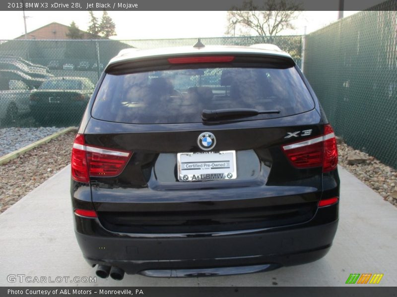 Jet Black / Mojave 2013 BMW X3 xDrive 28i