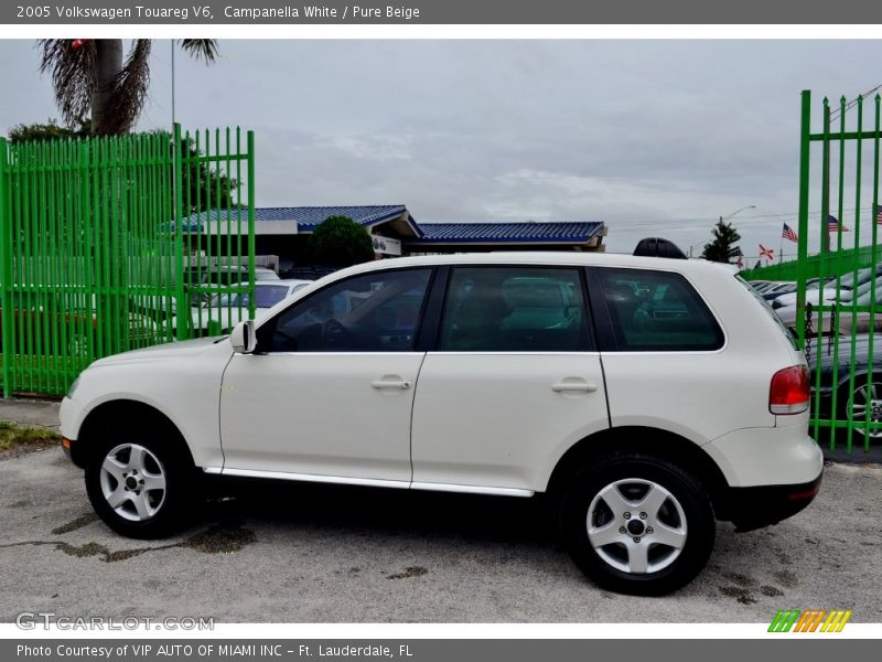 Campanella White / Pure Beige 2005 Volkswagen Touareg V6
