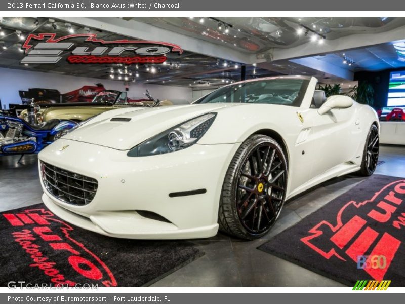 Bianco Avus (White) / Charcoal 2013 Ferrari California 30