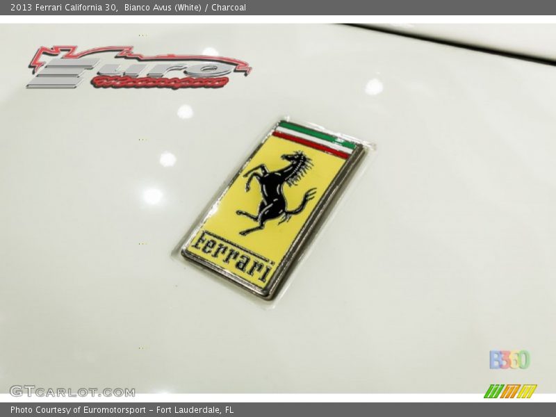 Bianco Avus (White) / Charcoal 2013 Ferrari California 30